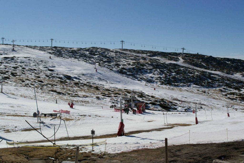 pista de sky serra da estrela