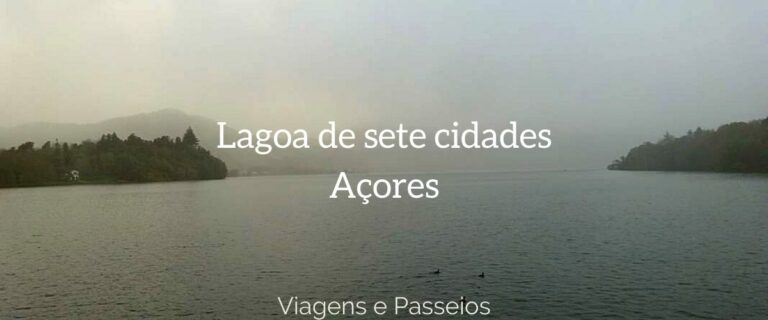Lagoa de sete cidades, ilha de São Miguel, Açores