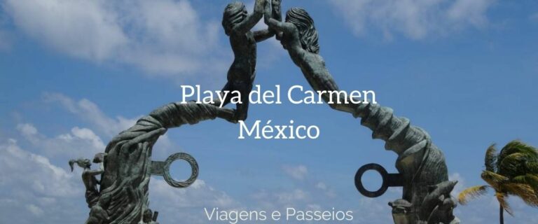 Playa del Carmen no México